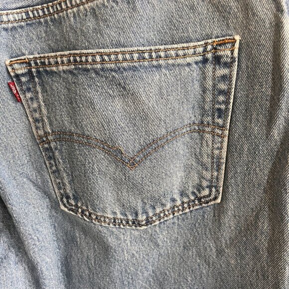 Vintage Levis 501 Jeans‎ Mens 38 (36x28.5) Original Button Down Fly Straight Leg - Picture 4 of 10